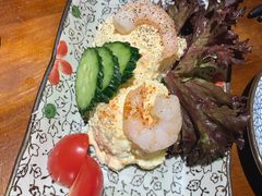鲜虾蛋酱土豆泥-円满日式居酒屋(蓉花路美食街店)