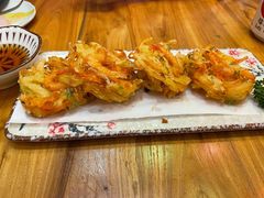 滋味虾米蔬菜天妇罗-桃太郎创作料理(大坪店)