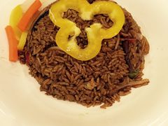 黑胡椒牛肉炒饭-鹿港小镇(黄金店)