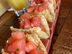 芝麻脆片配牛油果酱及西瓜莎莎-TOMATITO(无限极荟店)