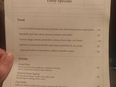 菜单-Ocean's Table 欧舍