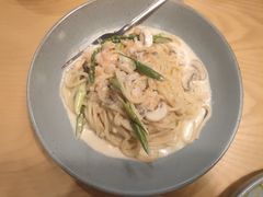 蓝钻虾松海胆酱意大利面-红小满休闲餐厅(十全街店)