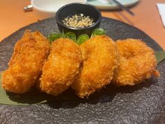 泰式手打虾饼配酸甜梅子酱-simply thai天泰(美罗城店)