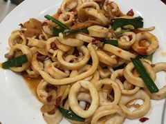 爆炒鱿鱼-香港厨房