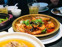 豉汁榄角蒸鱼头腩-鹊玥·粤菜小馆(汇智国际商业中心店)
