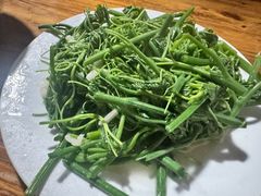蒜蓉炒丝瓜尖-阿葉农家饭店