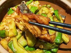 甜晒鲅鱼茄子煲-KŌNG胶东小馆(华熙店)