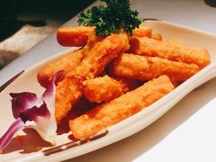 虾仁咸蛋黄焗南瓜-胡桃里音乐酒馆(下沙店)