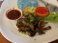 -蝶豆花蓝面条