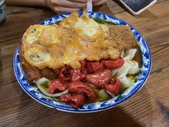 酒糟大肠浇头-佰仙面馆