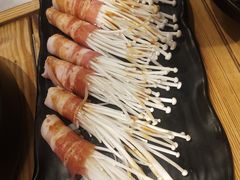 金针菇五花肉-九田家黑牛烤肉料理(太原迎泽区同至人店)