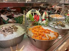 自助取餐区-东莞塘厦三正半山温泉酒店·沙利文西餐厅