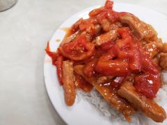 番茄猪扒饭-好好滋味茶餐厅