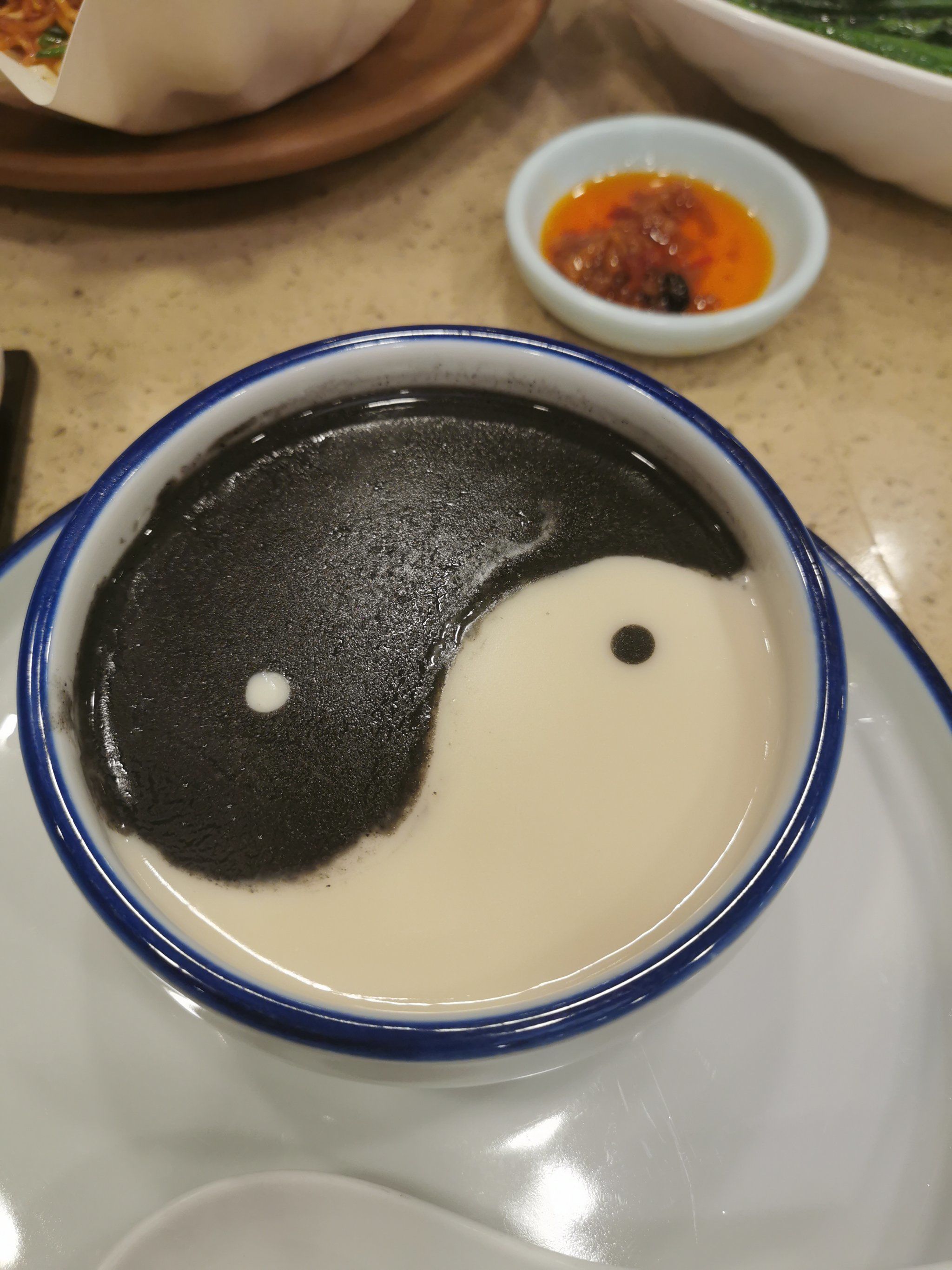 点都德新品鸳鸯芝麻糊好好吃