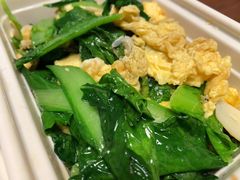 鸡蛋虾皮小白菜-小吊梨汤·北京菜·烤鸭(鸟巢店)