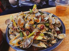 隔壁店的辣炒花蛤-清真·马峰烤肉(小学习北巷店)