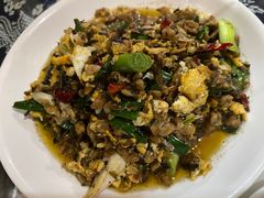外婆菜炒蛋-临江餐馆二楼美食部落