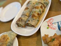 葱饼卷牛肉-台北楚楚园馅饼粥(虹桥南丰城店)