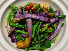 长豆角烧山茄-船歌·鱼水饺青岛菜(闽江二路店)