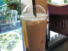 甜胚子绿茶奶茶双拼-放哈·甜醅子奶茶创造者(正宁路店)