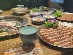 -明洞阿姨·韩式酱蟹烤肉·创意料理(三元桥店)