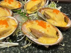 海胆酱焗鲜鲍鱼-南海渔村·空中一号