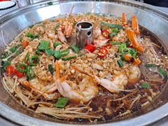气锅开背虾-韩记海鲜饺子旗舰店(红海新区店)