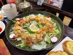 飞鱼籽芥末虾球-釜山豚骨汤饭(芝罘万达广场店)