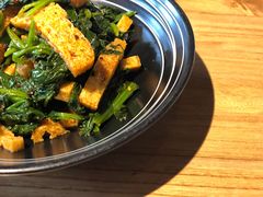 菠菜拌面筋-胖老汉椒麻鸡清真新疆菜(西御街店)