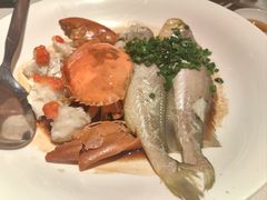 青蟹蒸黄鱼-三利音·玖弄小鲜(浦东嘉里城店)