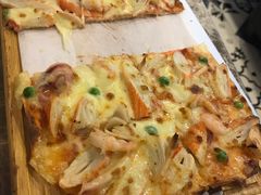 海鲜风味薄脆披萨-星米乐