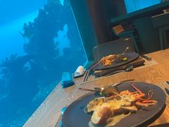 -海棠湾洲际-涛·海底餐厅·美人鱼·自助餐·海底隧道