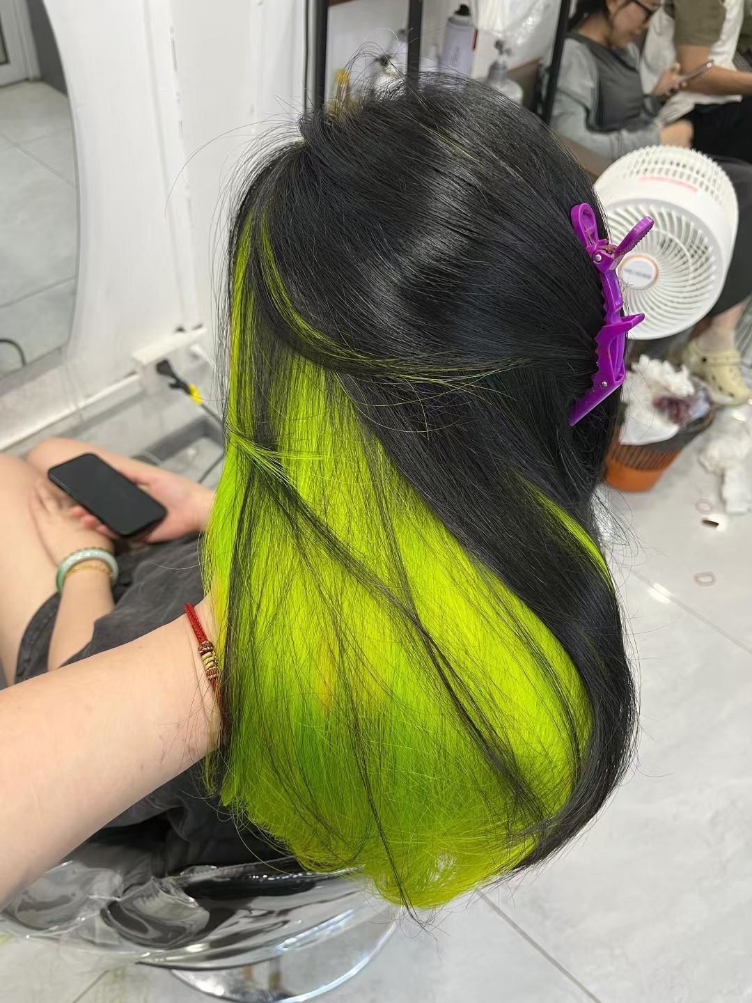 绿水鬼[鬼脸]挂耳染