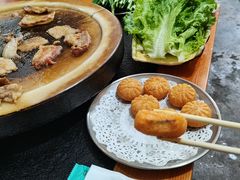 -老姐石板烧烤+铜炭火锅(总店)