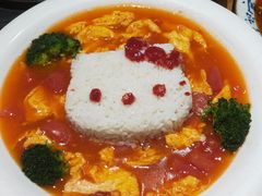 番茄炒鸡蛋-我家福厨(万达中餐厅店)