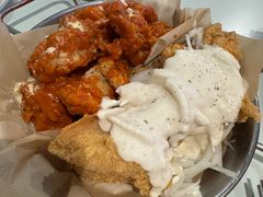 双拼炸鸡-富乐满韩国正宗炸鸡韩国料理(虹泉路店)