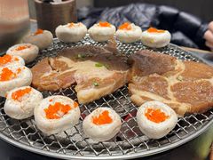 -草家酱蟹炭火烤肉店(珲春南路一店)