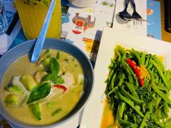 中部绿咖喱鸡肉-帕蓝·暹罗料理(曲阳店)