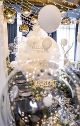 -团子宝宝宴派对百日宴生日布置策划·求婚策划·气球布置别墅民宿