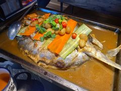 -探鱼·鲜青椒爽麻烤鱼(广州欣荣广场店)