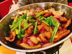 干锅大肠-牧羊餐厅
