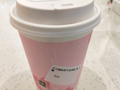 红豆橘皮厚牛乳拿铁-NOWWA挪瓦咖啡(SOHO中山广场店)