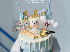 -卡比儿童蛋糕·心意定制·低脂零卡糖动物奶油FancyBALLOON(滨海店)