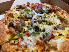 普装铁盘超级至尊比萨-必胜客(城西银泰店)