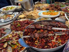 -街角等你.大连海鲜烧烤.经典铁板海鲜串(西安路店)