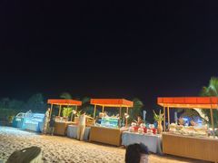 -亚龙湾希尔顿自助餐厅·海鲜·烧烤·沙滩BBQ·现场乐队