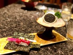 鱼子酱生牛肉卷-老乾杯和牛烧肉(王府中环店)