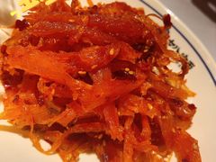 拌明太鱼丝-七八冷面·延边朝鲜族美食(欢乐谷店)