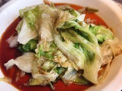白灼生菜-新白鹿餐厅(松江开元地中海店)