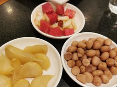随锅底一起的小菜-南门涮肉(北洼路店)